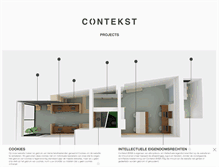 Tablet Screenshot of contekst.be